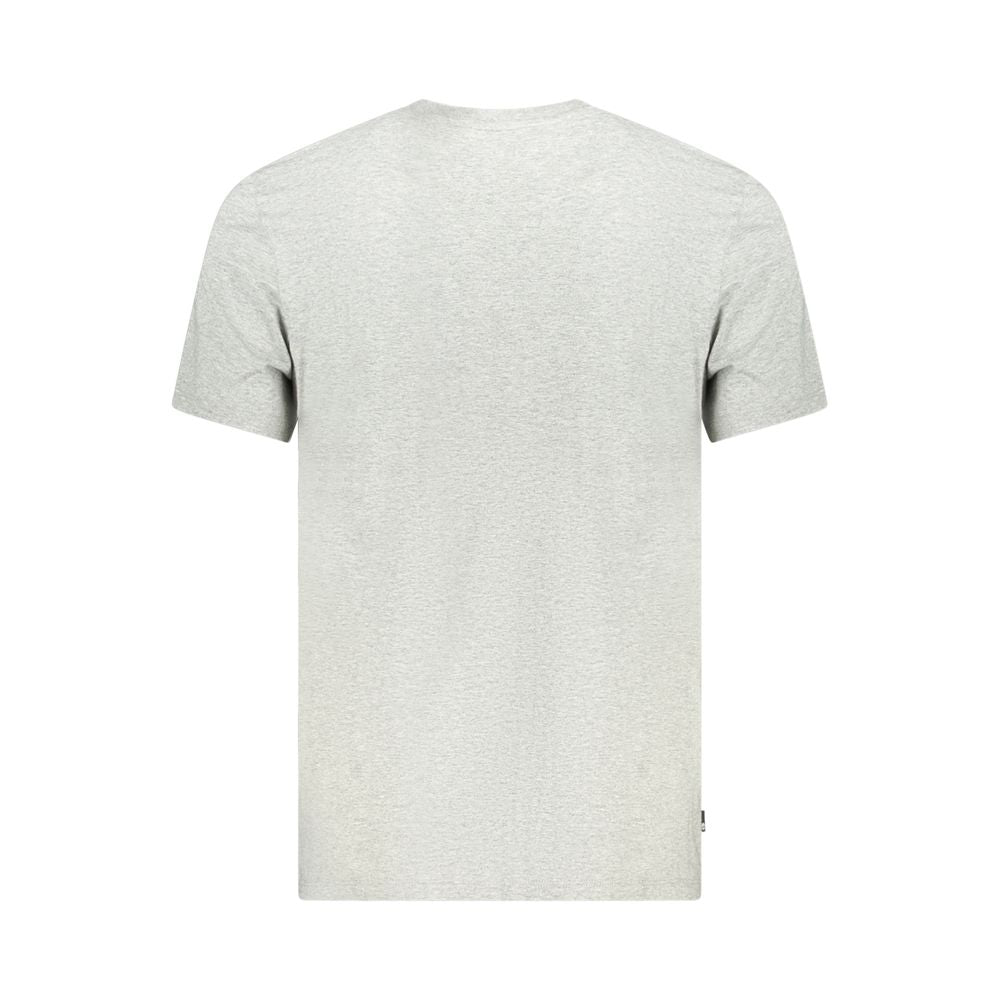 Brown Cotton Men T-Shirt