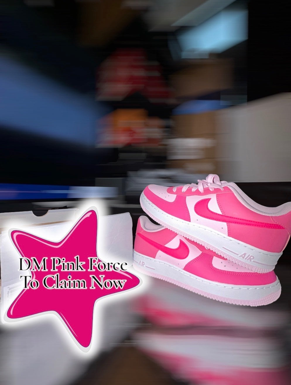 Air Force 1 Low 'Pinksicle/Pink Foam' [Size - 5.5Y/7W] *Brand New w/damaged box*6