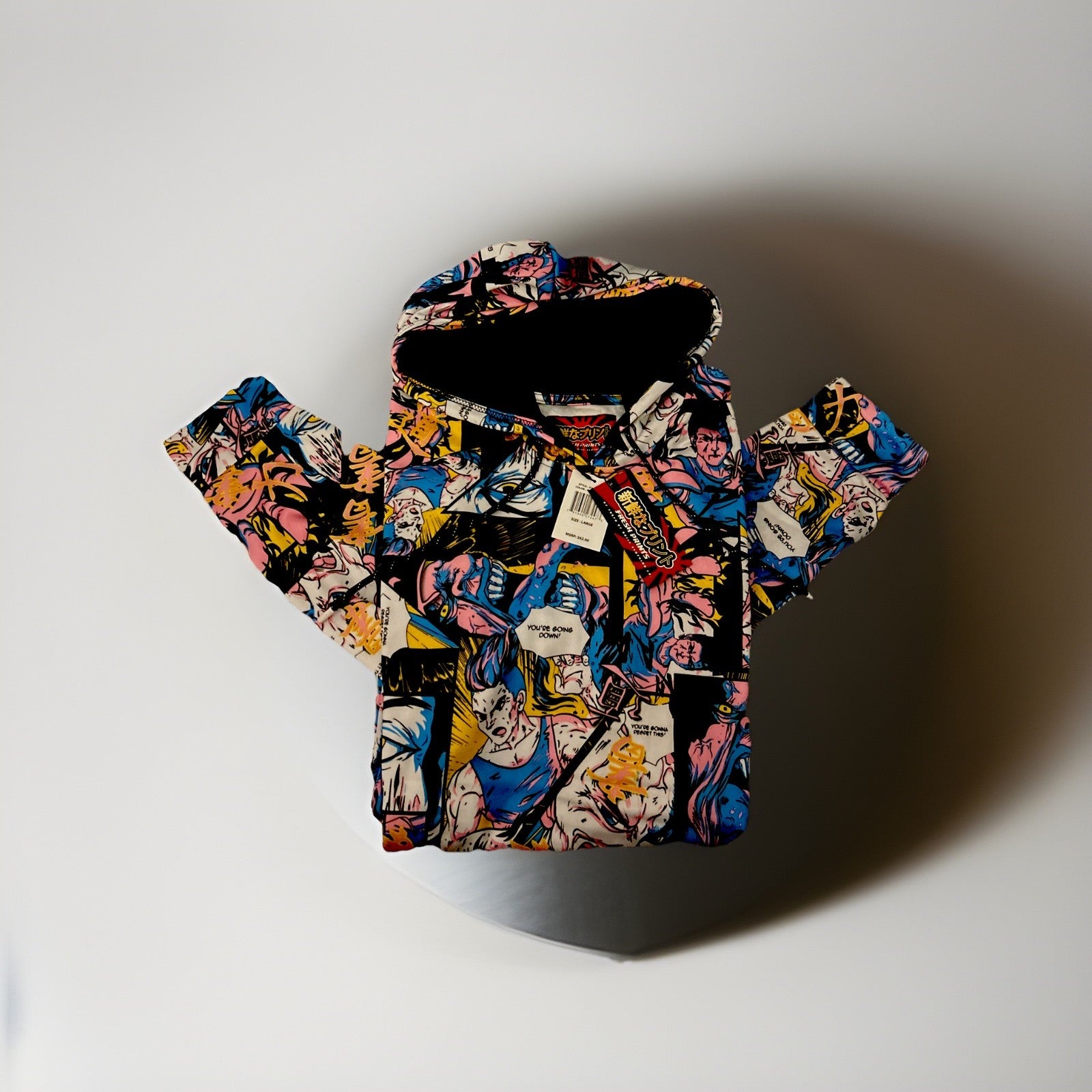 Hoodie by: Drill Clothing w/Comic Book Styled Panels Men’s Size [ 2XL ]2