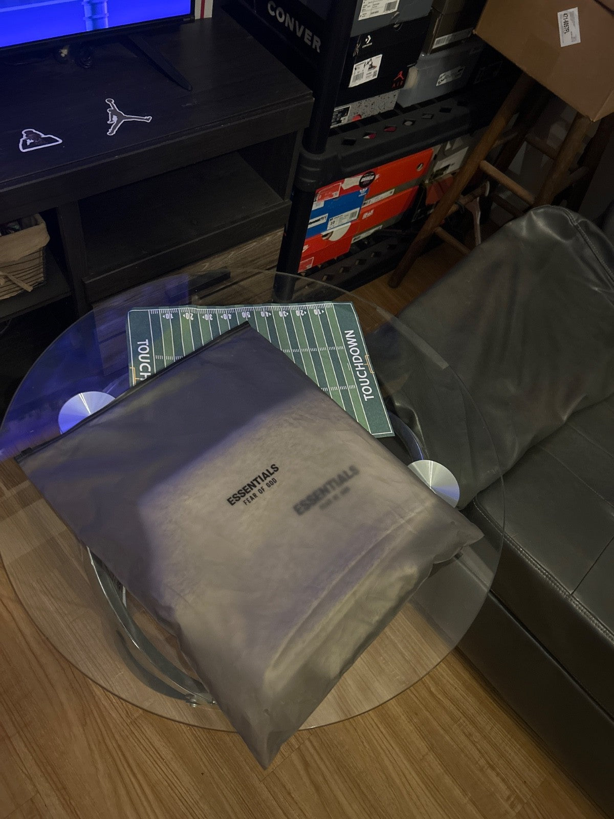 Essentials 'Light Oatmeal' Shorts [ Medium ]3