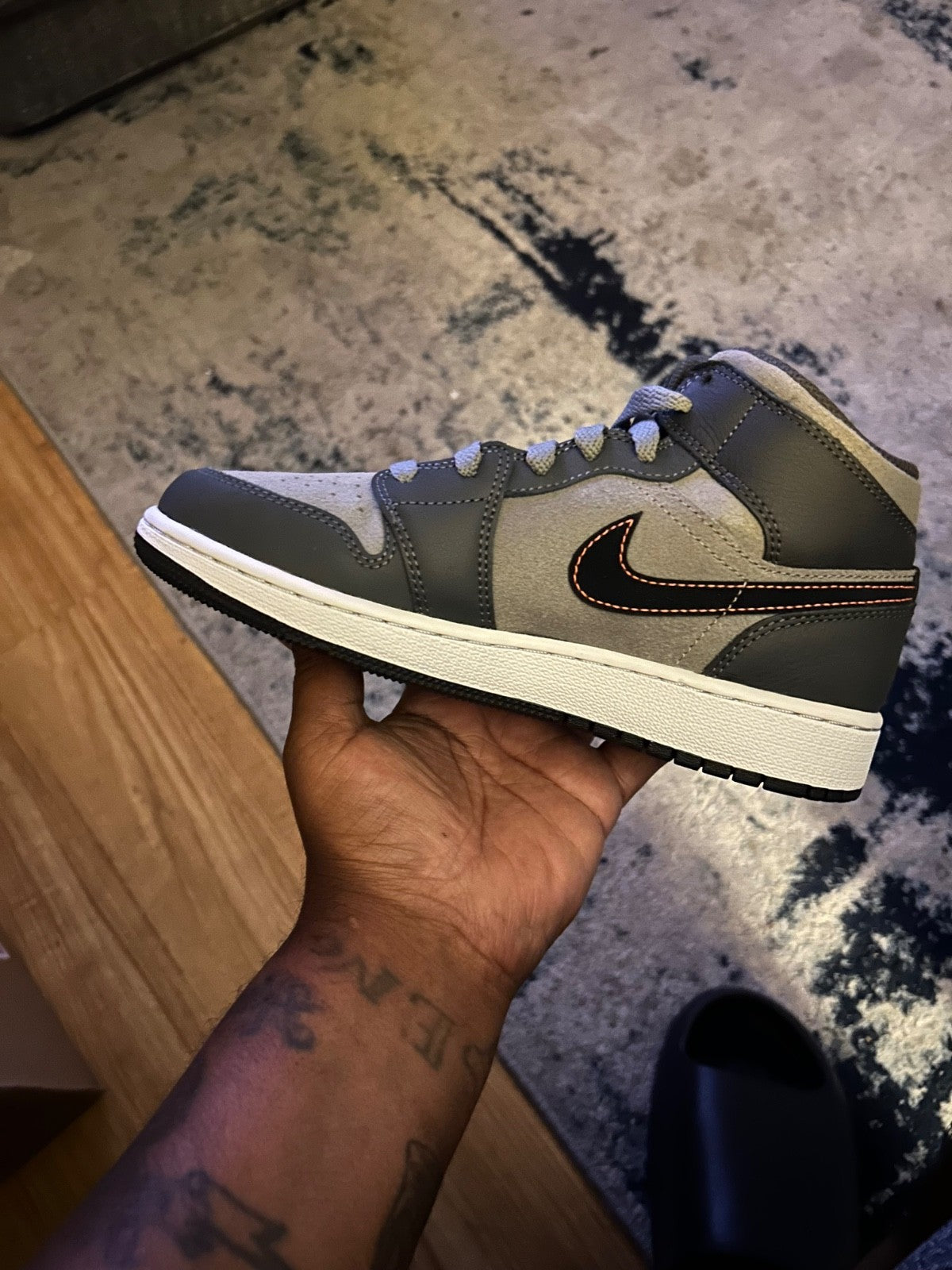 Jordan 1 Mid SE Night Stadium Size [ 5Y/6.5W ]0