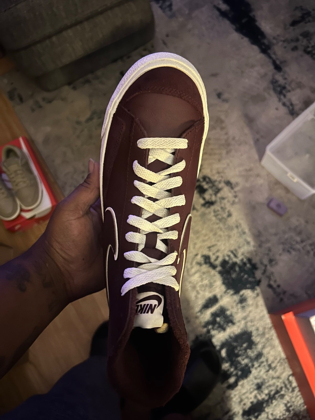 Nike Blazer Mid Premium Vintage '77 'Maroon' [Size   9M] *Excelllent Condition*7