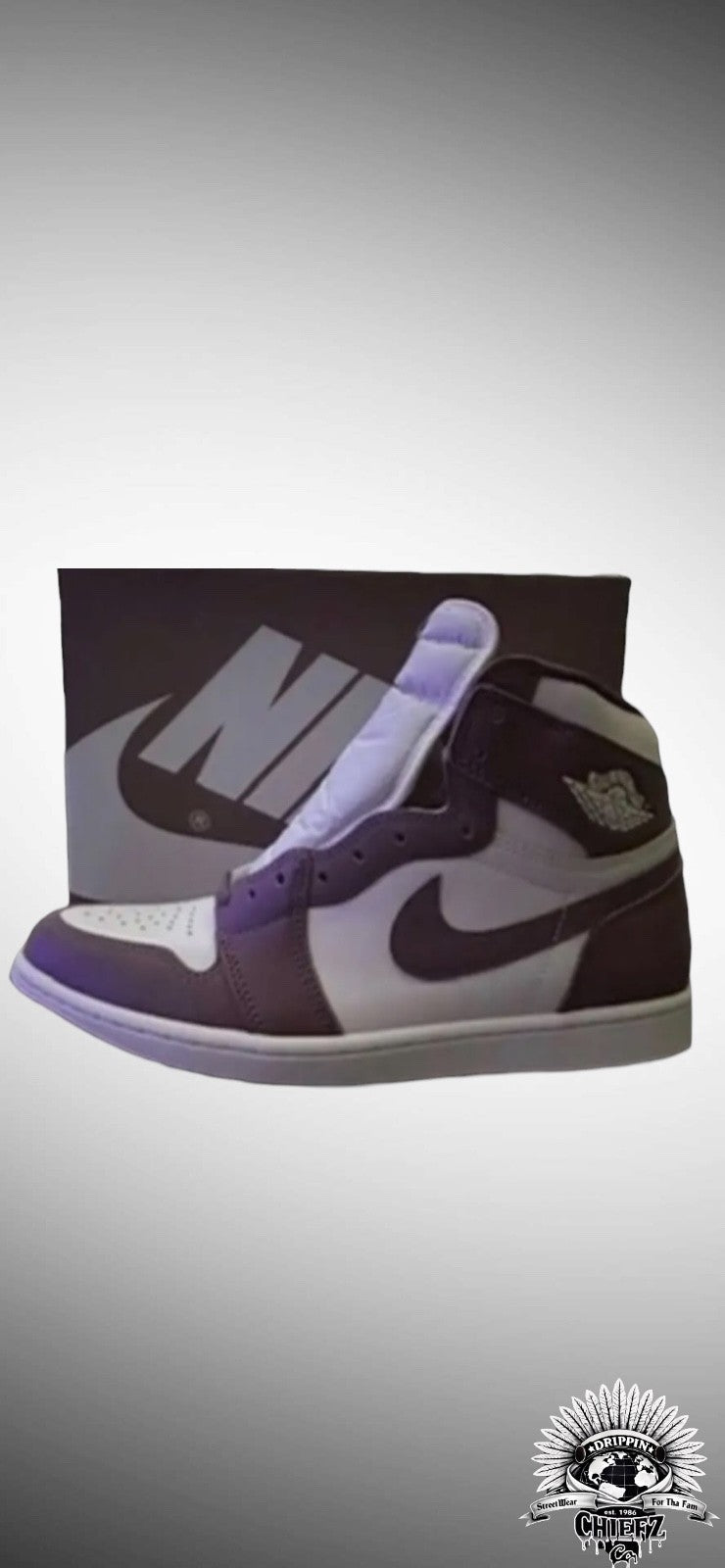 Nike Air Jordan 1 Retro High OG Mauve DZ5485-105 Men’s Size 10.50