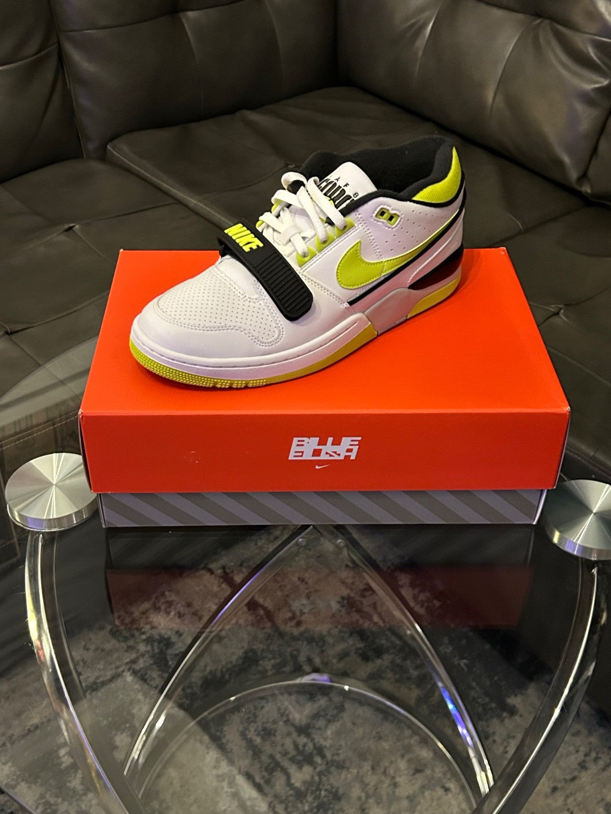Billie Eilish x Nike Alpha Force 88 'Billie Eilish Venom Green White' [Sz.11M]0