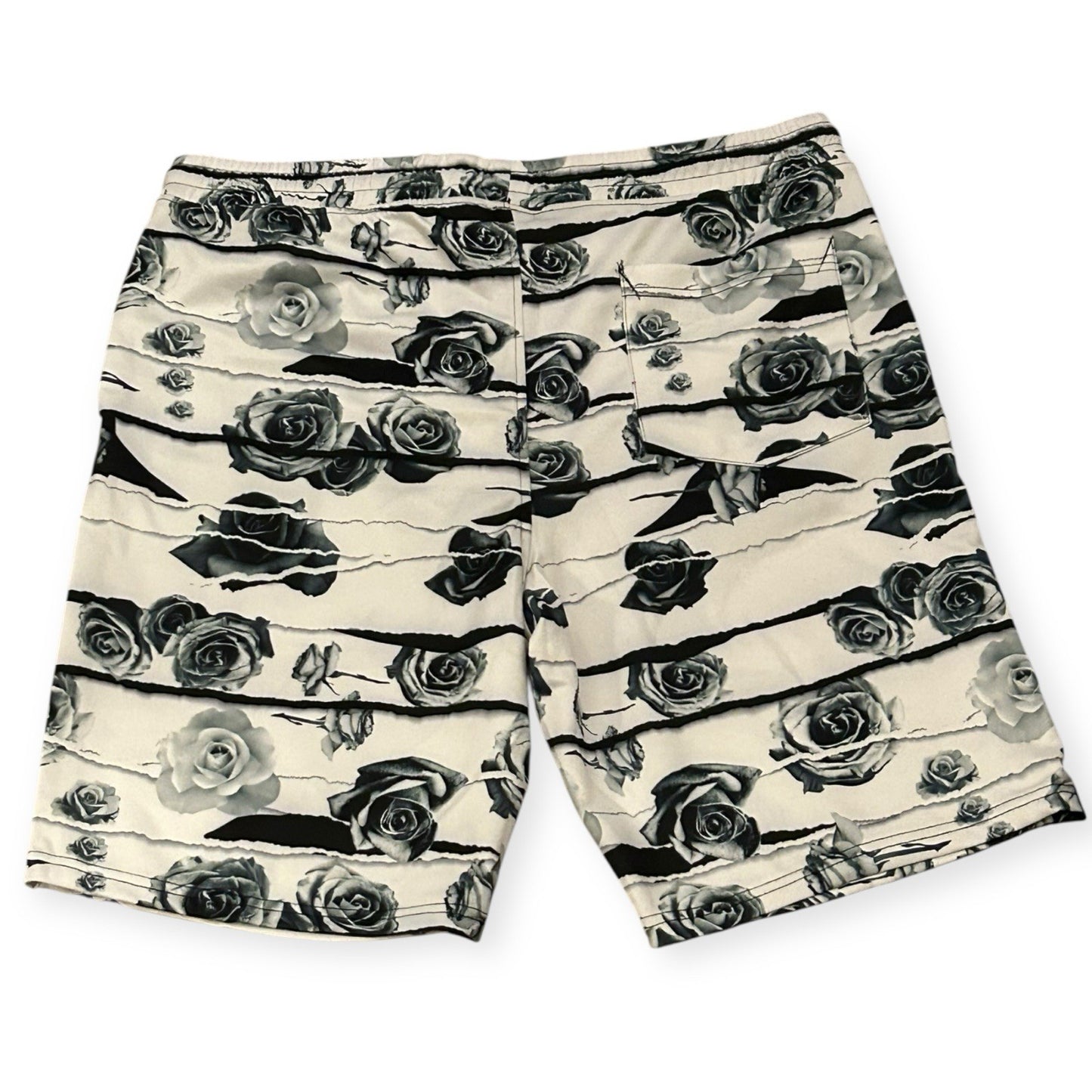  Drill Clothing Co.  Black & White Rose Fresh Prints Men’s Size [ XL ]2