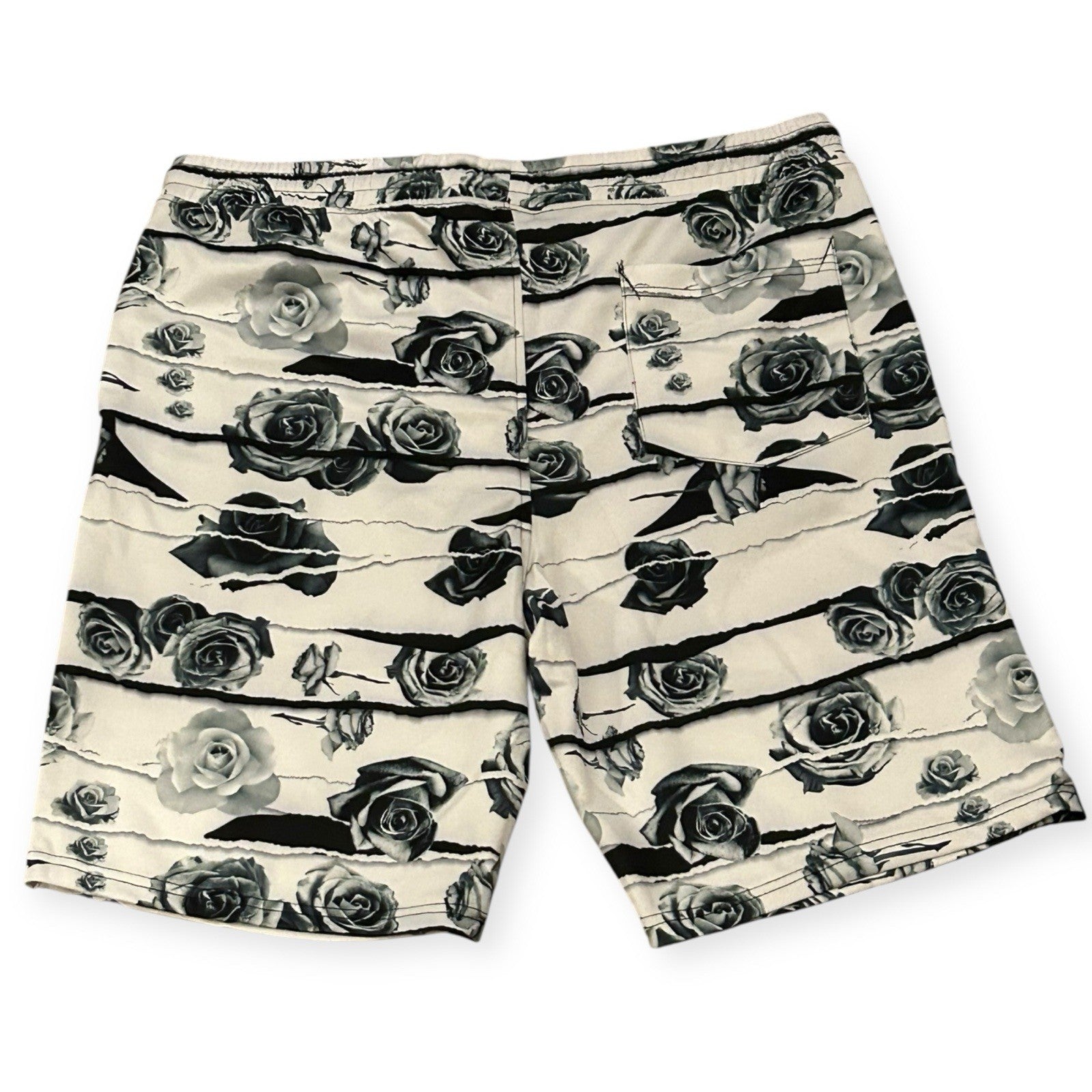  Drill Clothing Co.  Black & White Rose Fresh Prints Men’s Size [ XL ]2