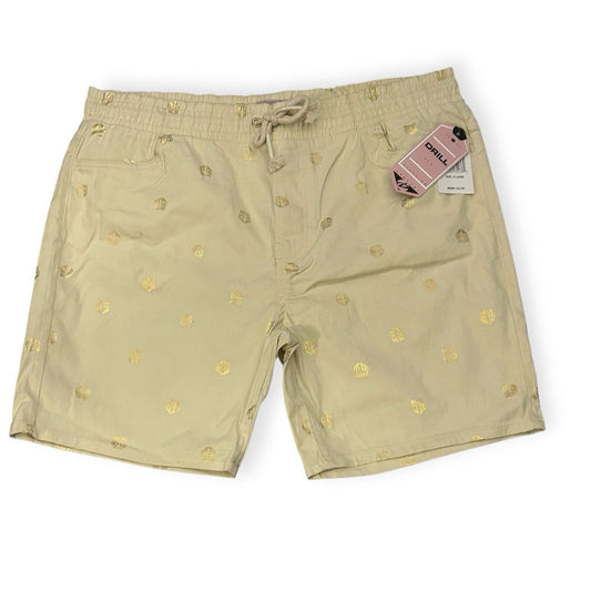  Drill Clothing Co.  Cream & Gold Shorts Men’s Size [ XL ]0