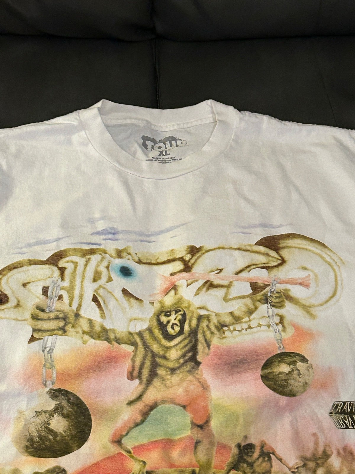 [ Brand New Official Travis Scott ] Skitzo Tee Size ( XL )2