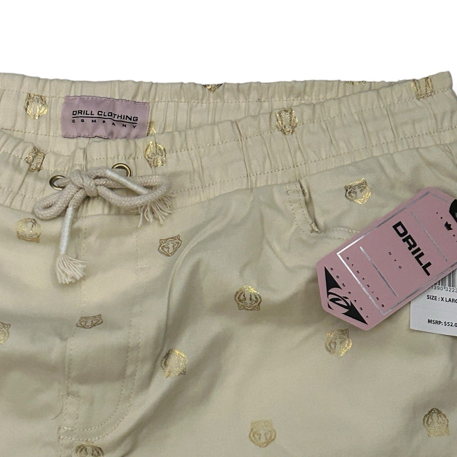  Drill Clothing Co.  Cream & Gold Shorts Men’s Size [ XL ]3