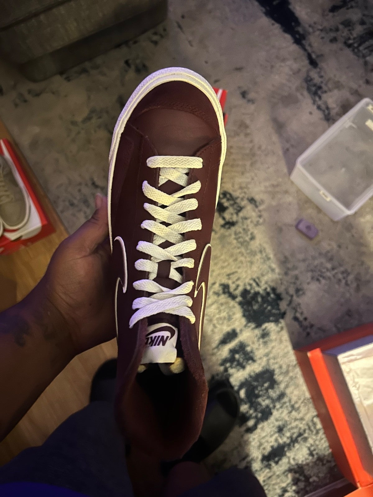 Nike Blazer Mid Premium Vintage '77 'Maroon' [Size   9M] *Excelllent Condition*5