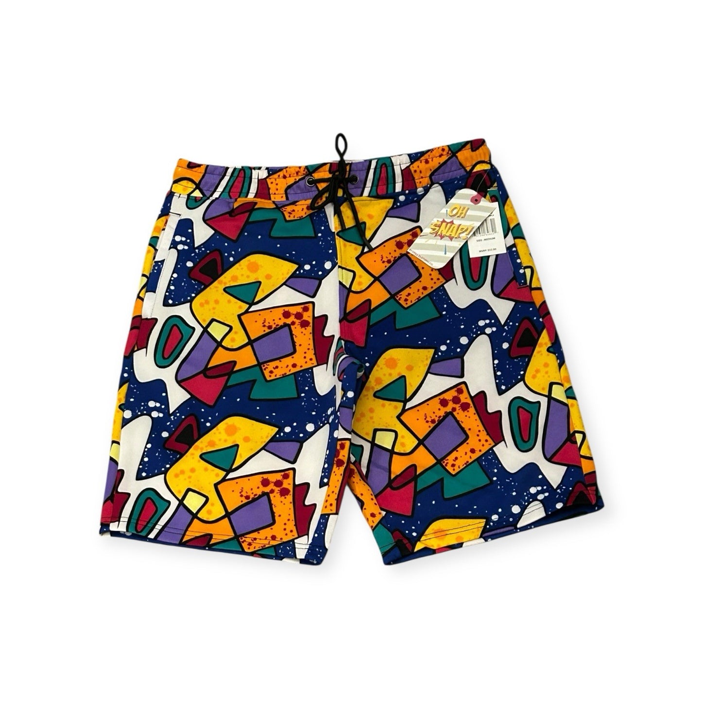  Fresh Prints of Bel-Air  Vibrant Abstract Shorts Men’s Size [ Medium ] NWT0