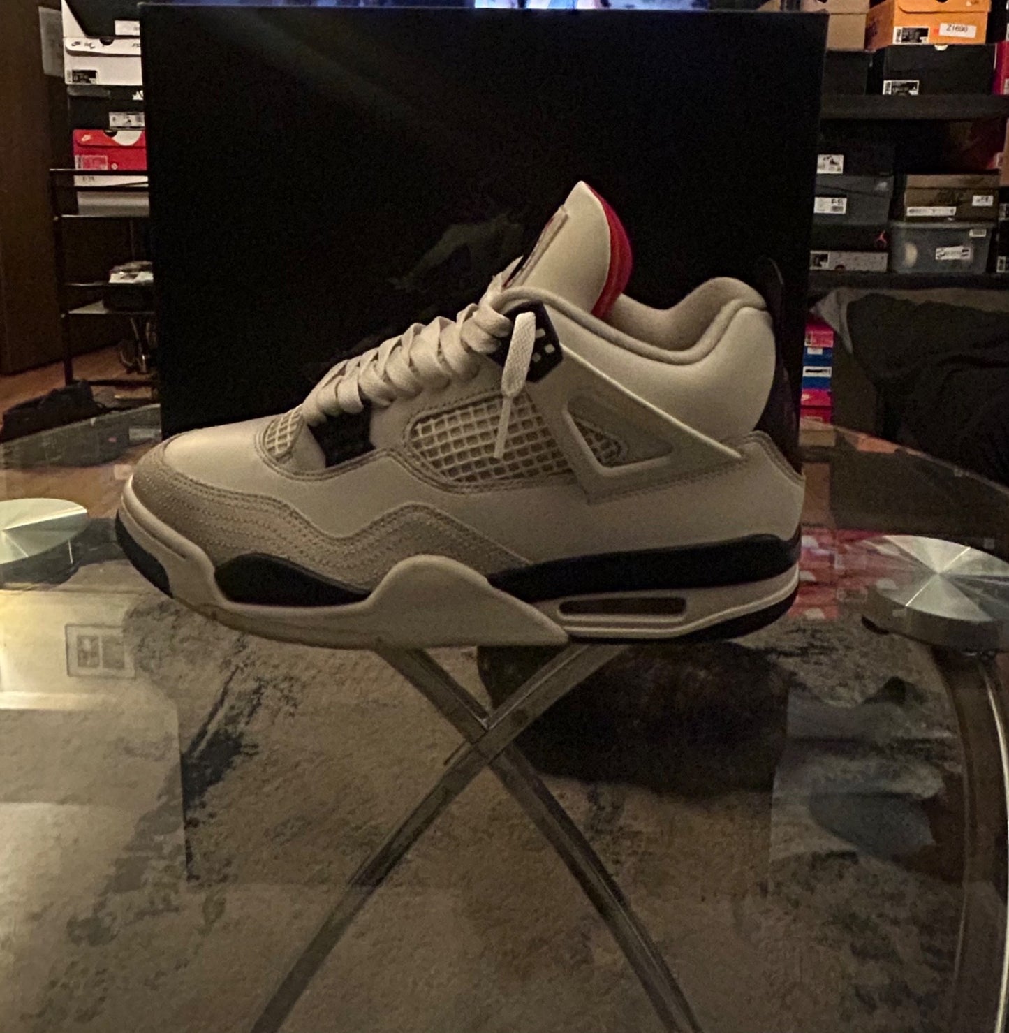 Jordan 4 Retro “Flight Club”  [ VNDS Pre-Owned Excellent Condition ] Size 10M7