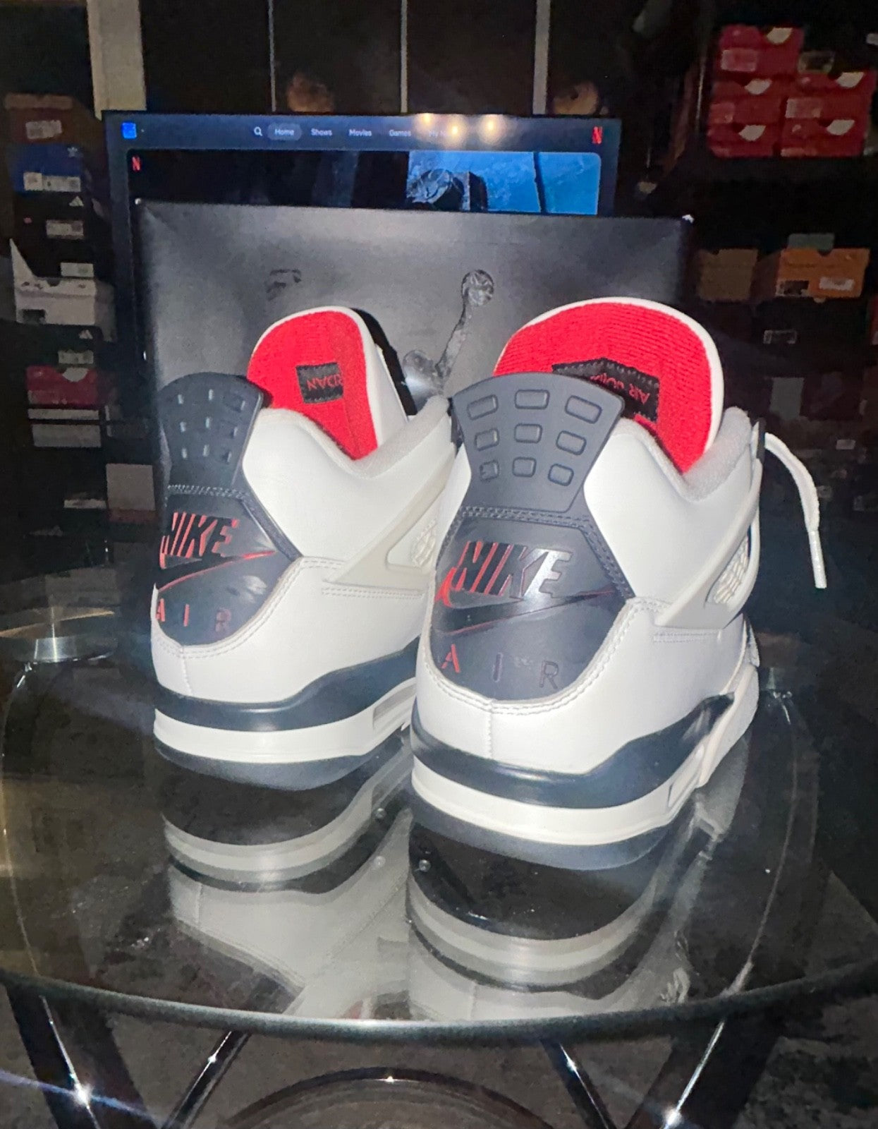 Jordan 4 Retro “Flight Club”  [ VNDS Pre-Owned Excellent Condition ] Size 10M5