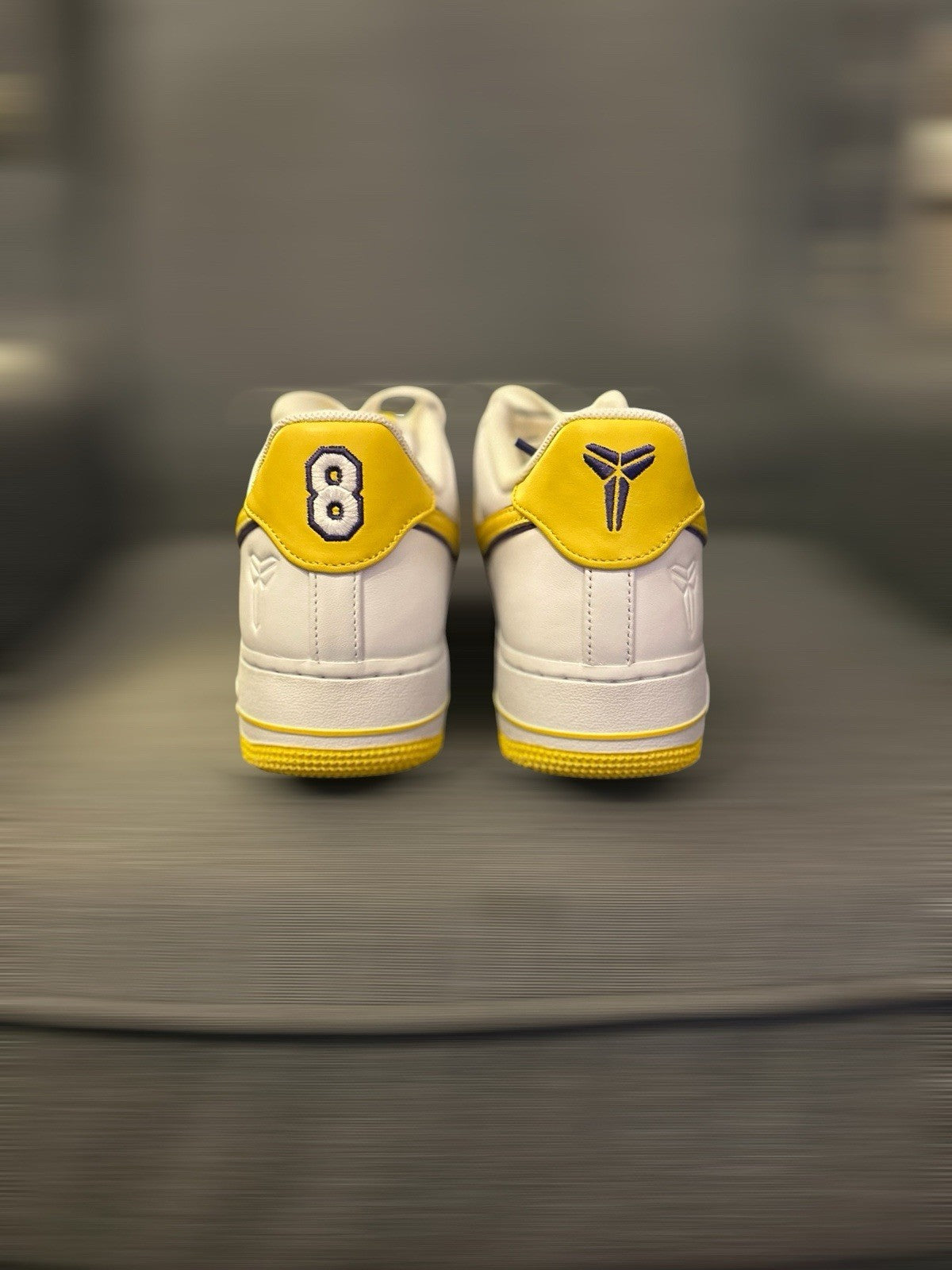Size 10 - Kobe Bryant x Nike Air Force 1 Retro QS Low Lakers Home1