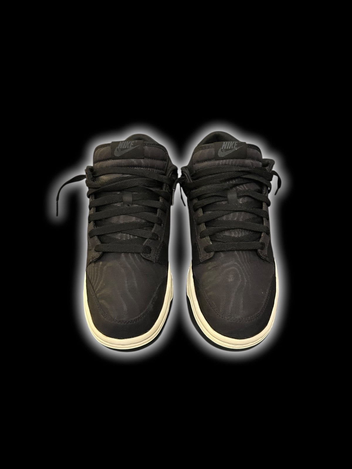 ( VNDS Dunk Low ) Black Canvas Men's Size [ 9 ]9