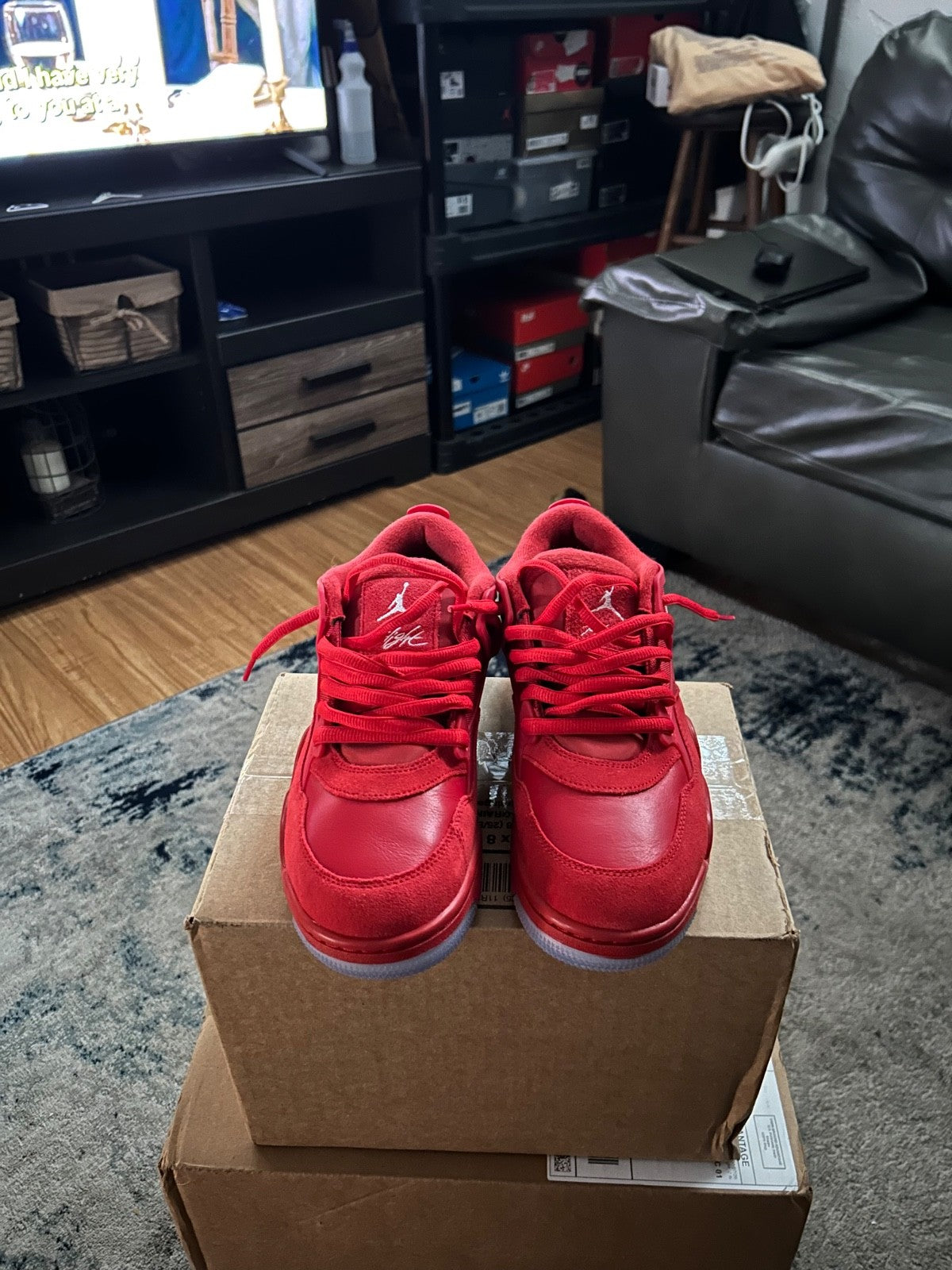 Air Jordan 4 Retro RM Low "Varsity Red" Size [ 10M ]3
