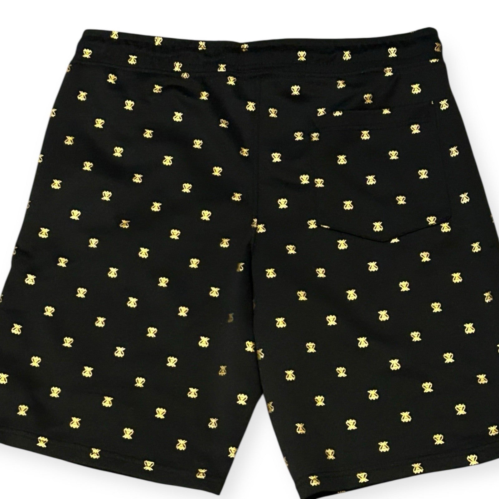   NYC Drill Clothing Co   Black Shorts With Gold Bee Accents Men’s Size1