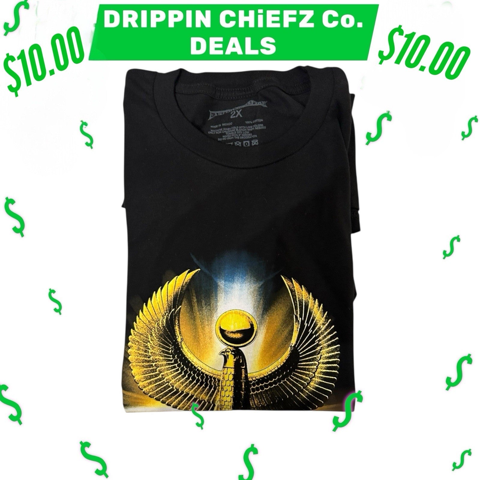  DRIPPIN CHiEFZ $10 DEALS  Rare Earth Wind & Fire T-Shirt Men’s Size [ 2XL ]1