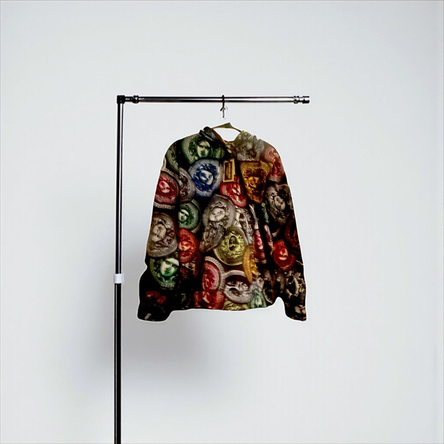  Baroque Gold  Medusa Print Hoodies Men’s Size [ Small ]0