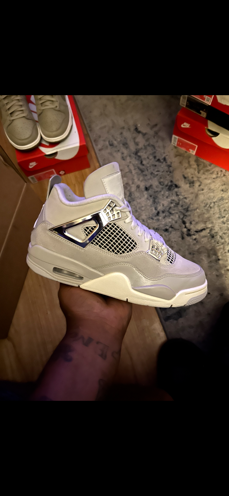 Jordan 4 'Frozen Moments' Size 8.5W/7.5M [Pre Owned *Excellent Condition*2