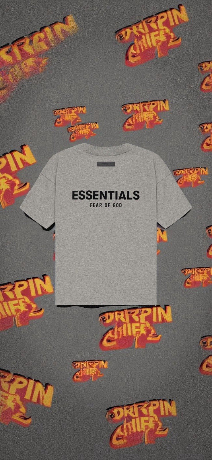  Fear Of God  Essentials T-Shirt Dark Oatmeal Men’s ( Medium ) Oversized1