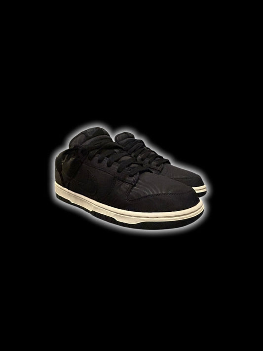 ( VNDS Dunk Low ) Black Canvas Men's Size [ 9 ]0