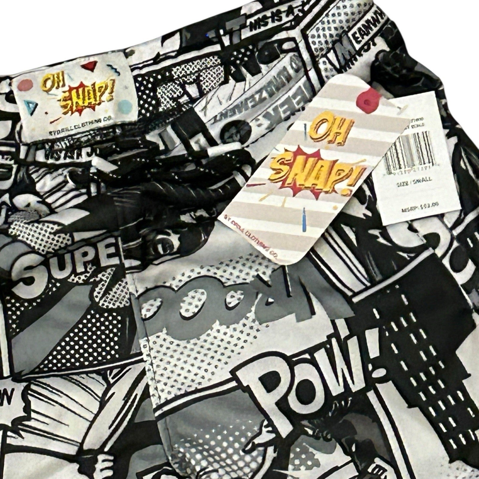 – Oh Snap! Superhero Streetwear Summer Casual Shorts (Men’s-S) Unisex Styled3