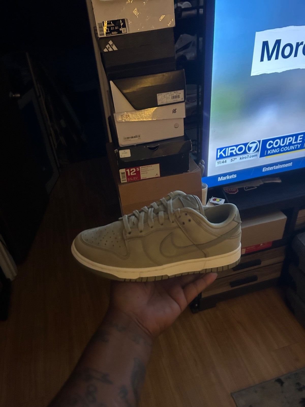 Dunk Low 'Team Olive' Sz.7.5W [Pre Owned*Excellent Condition *]0