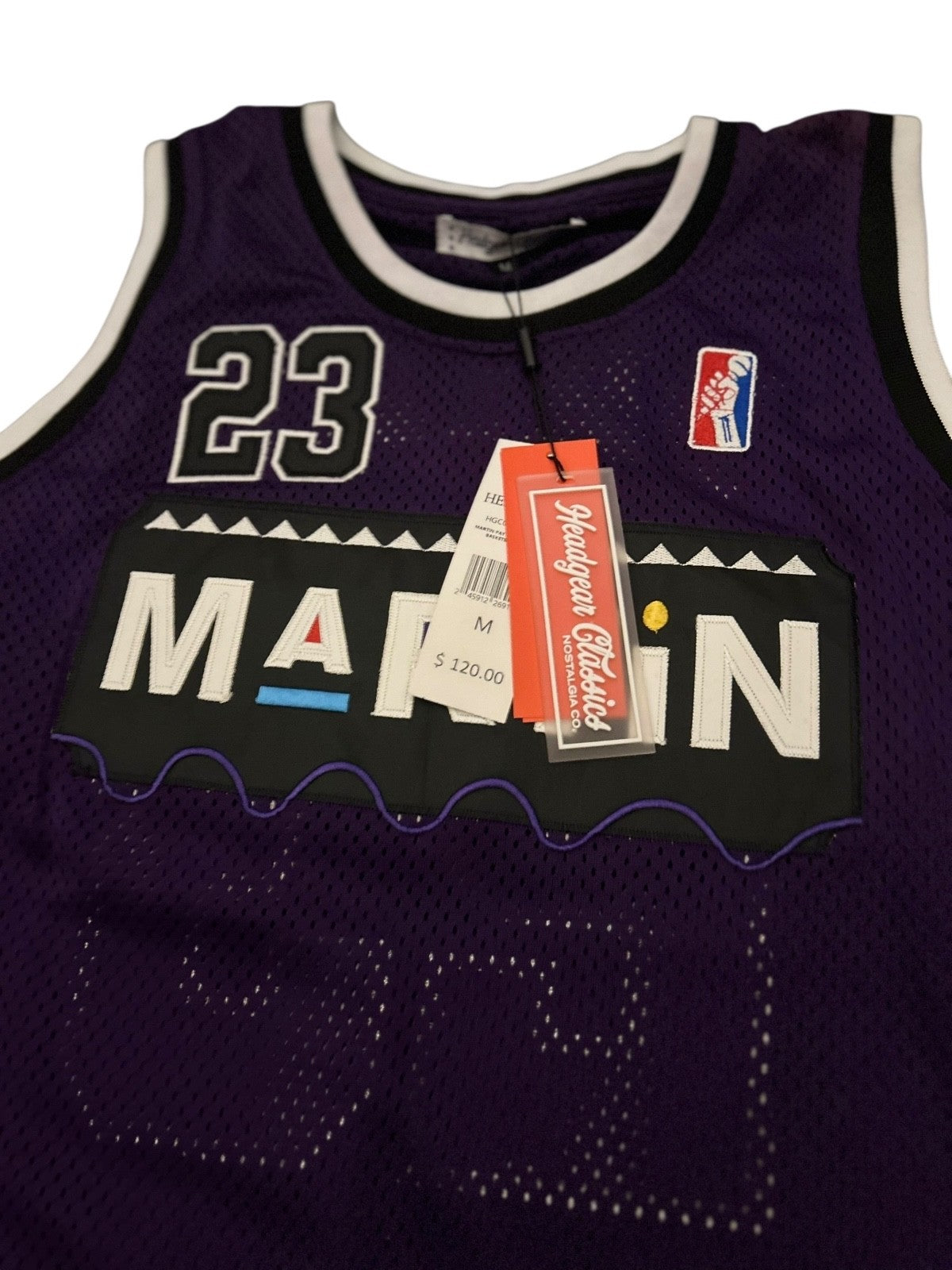  Headgear Classics  Martin 1992 TV Show Basketball Jersey Men’s Size [ M ]1