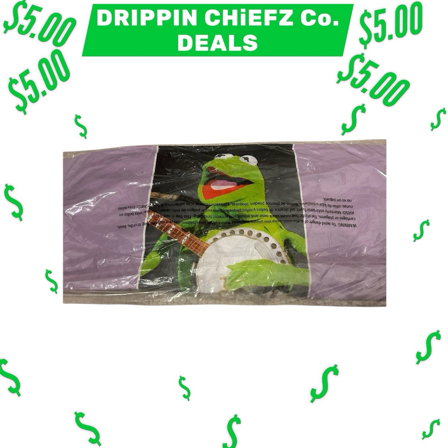 DRIPPIN CHiEFZ $5 DEAL Muppets (DREAMER) Graphic Tee Men’s Size [2XL] Unisex2