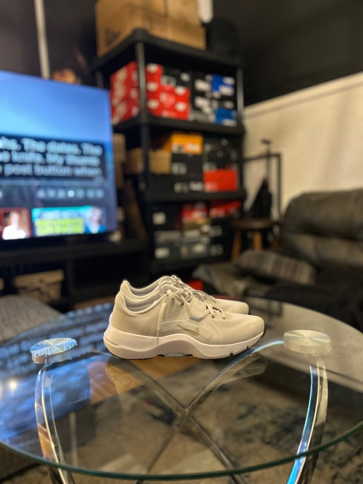 Nike In Season TR 13 ‘Platinum/ Gold Grain’ [ Sz.7.5W ] OG Box (No Lid) *NEW*1