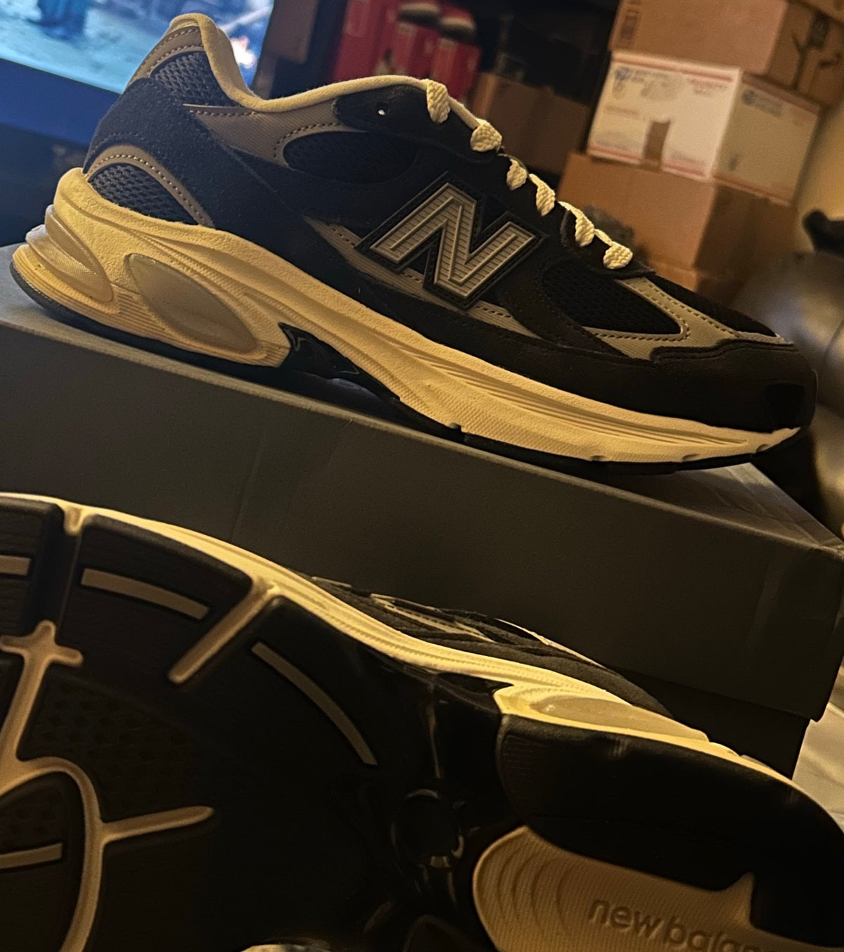 New Balance '2010' Black/ Shadow Grey [ Sz.9M ] *Brand New*2