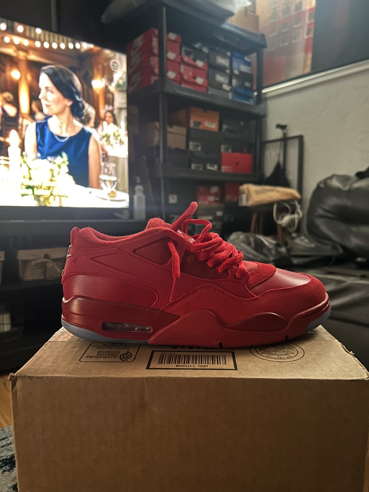 Air Jordan 4 Retro RM Low "Varsity Red" Size [ 10M ]2