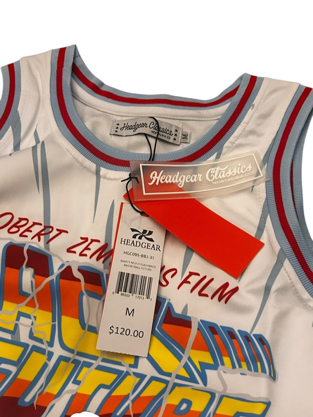  Headgear Classics  Back To The Future Marty McFly Jersey Men’s Size [1