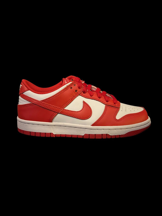 * Nike Dunk Low * White Red University Red Size [ 5Y ] same as [ 6.5W ]0
