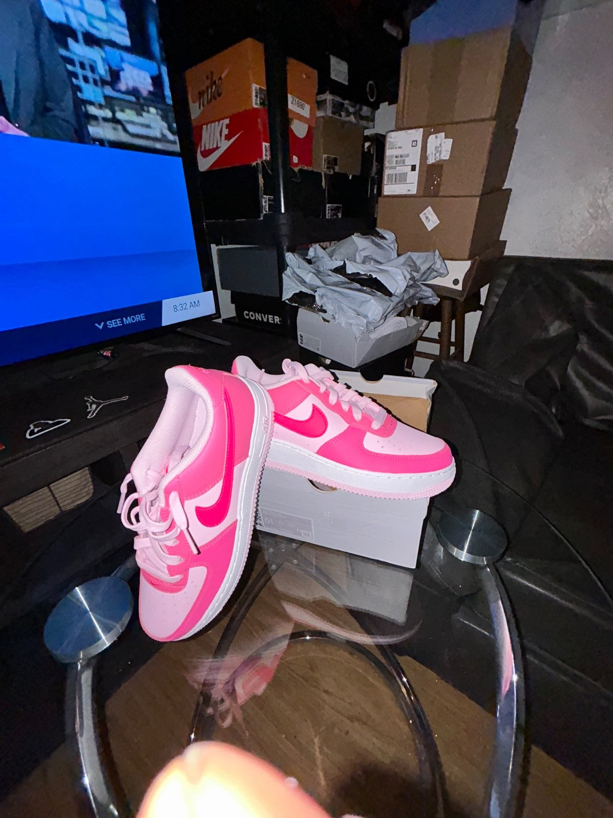 Air Force 1 Low 'Pinksicle/Pink Foam' [Size - 5.5Y/7W] *Brand New w/damaged box*2