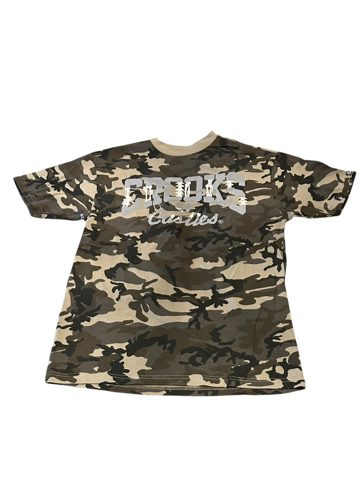  Crooks & Castles  Camo Styled T-Shirt   Men’s Size [ Medium ]0