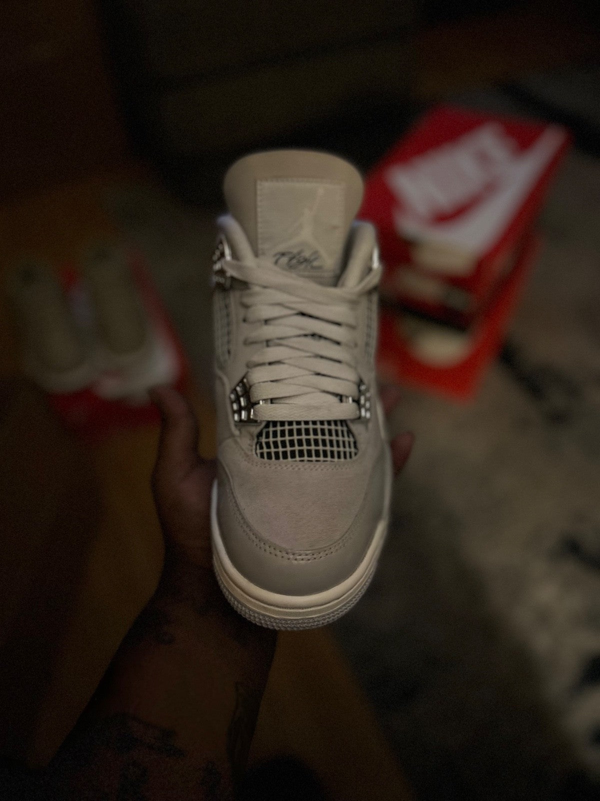 Jordan 4 'Frozen Moments' Size 8.5W/7.5M [Pre Owned *Excellent Condition*8