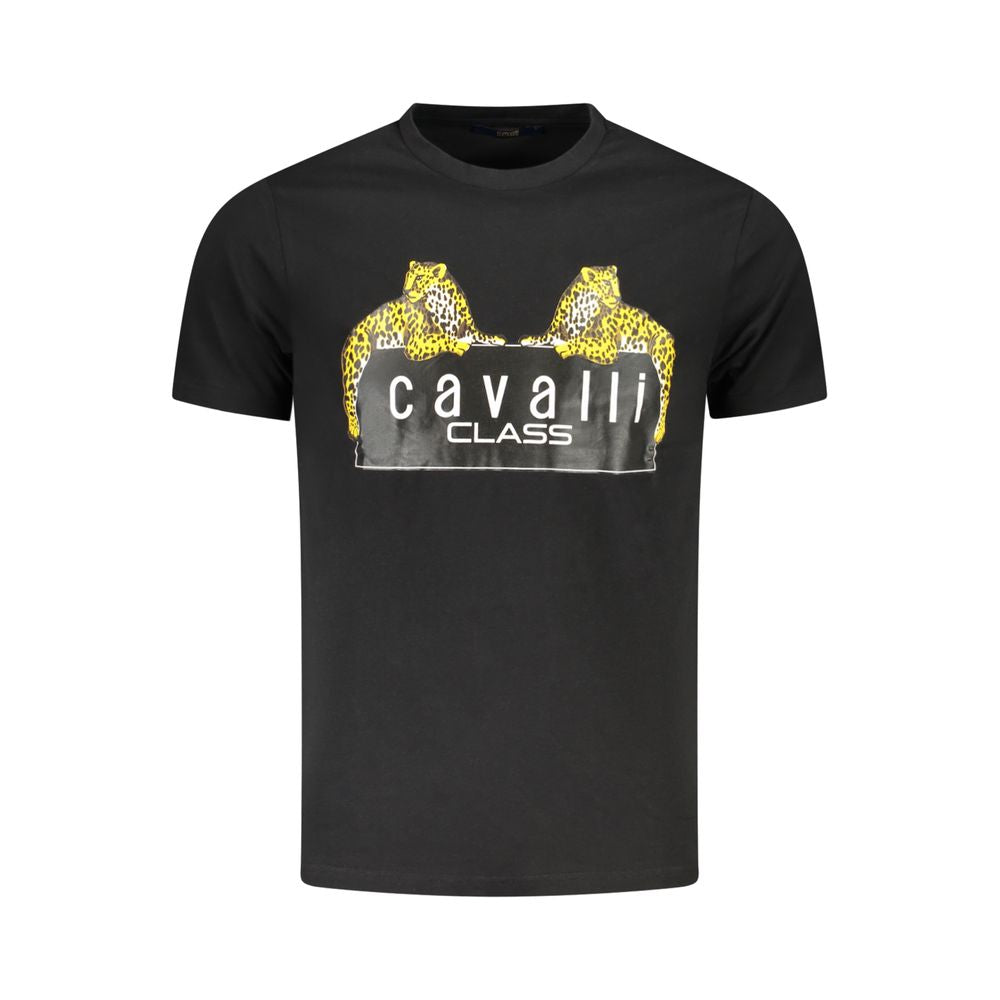 Black Cotton T-Shirt