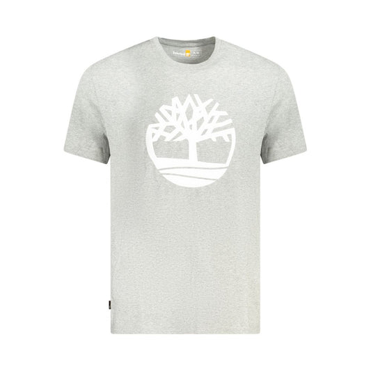 Brown Cotton Men T-Shirt
