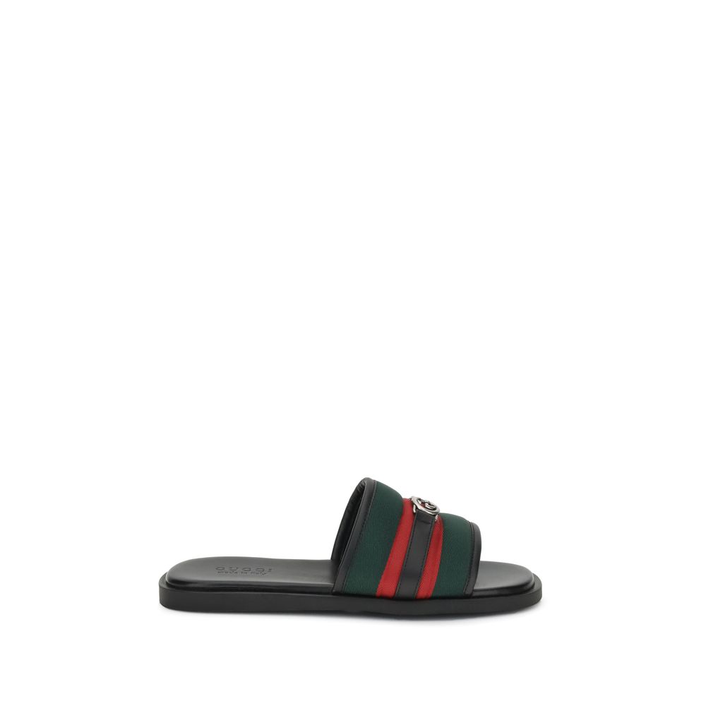 GG motif Slider Sandals
