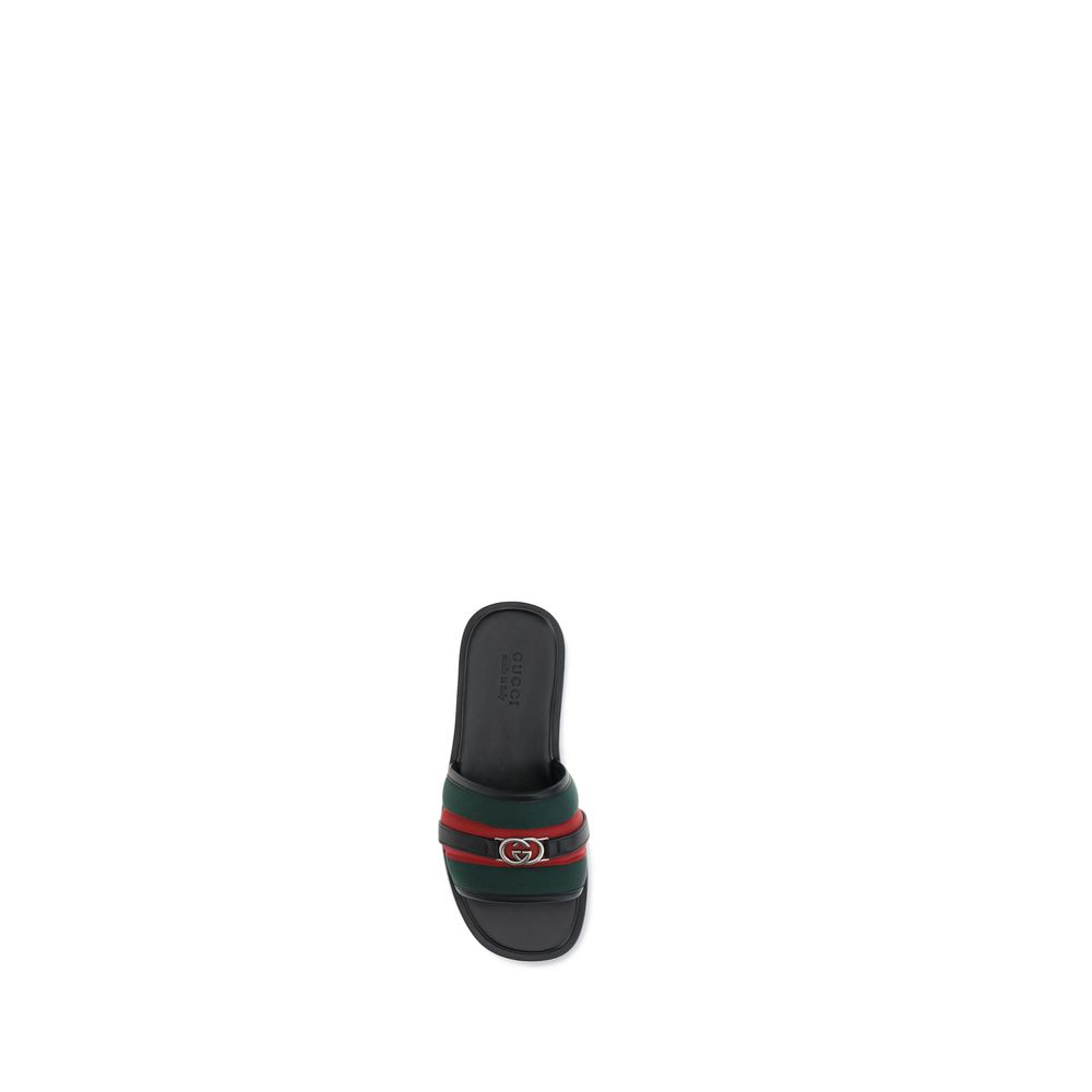 GG motif Slider Sandals