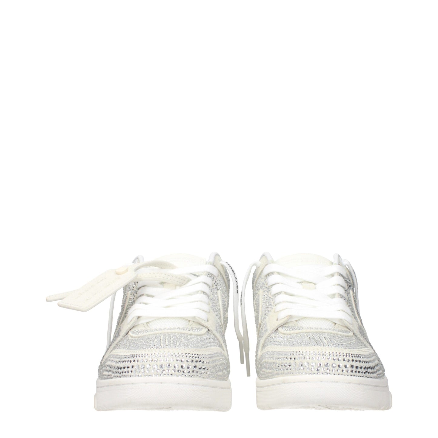 Beige Leather Low Tops