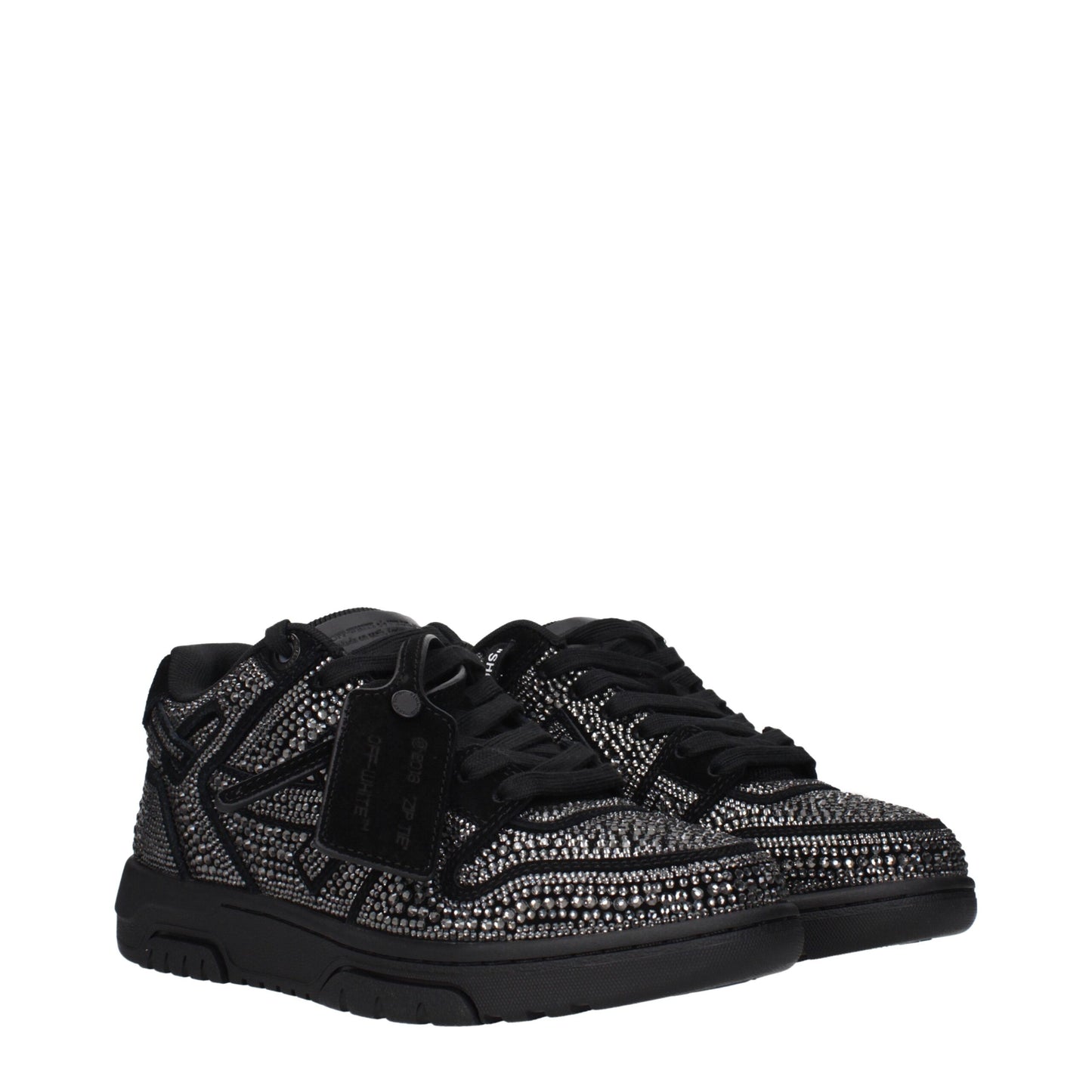 Black Leather Sneakers